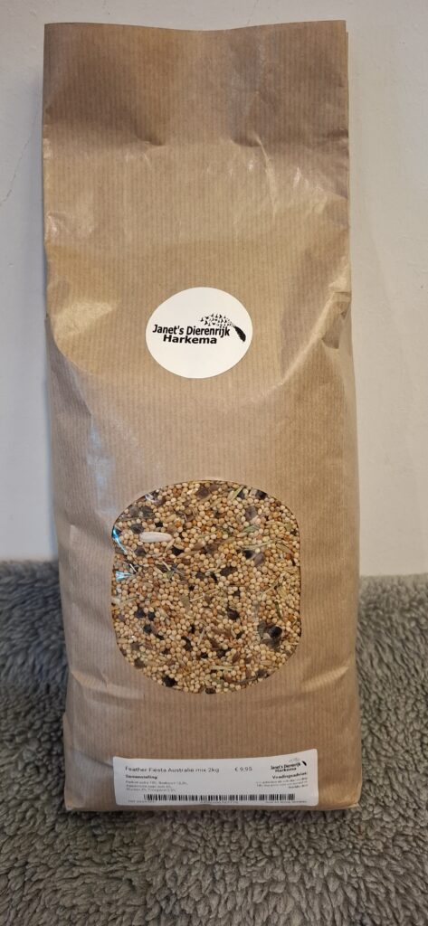 Feather Fiësta Australië mix – Premium voer voor papegaaien en parkieten