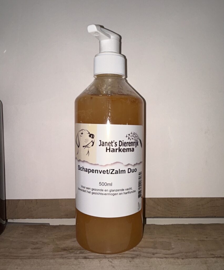 Schapenvet met zalm/duo