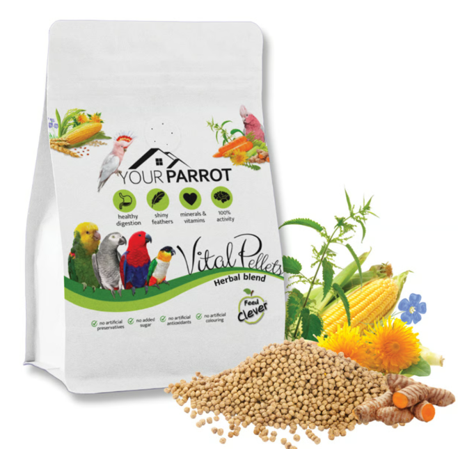Your Parrot “Dein Papagei” Vital pellets Herbal Blend