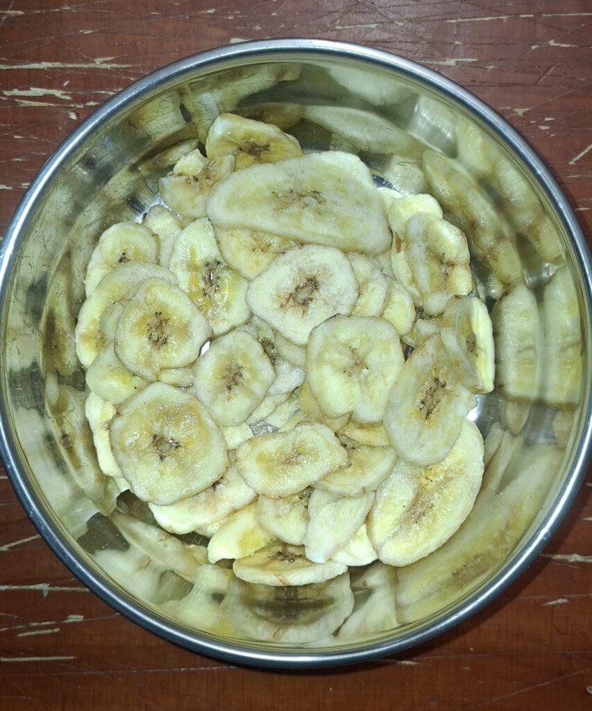Bananenschijfjes 100gr