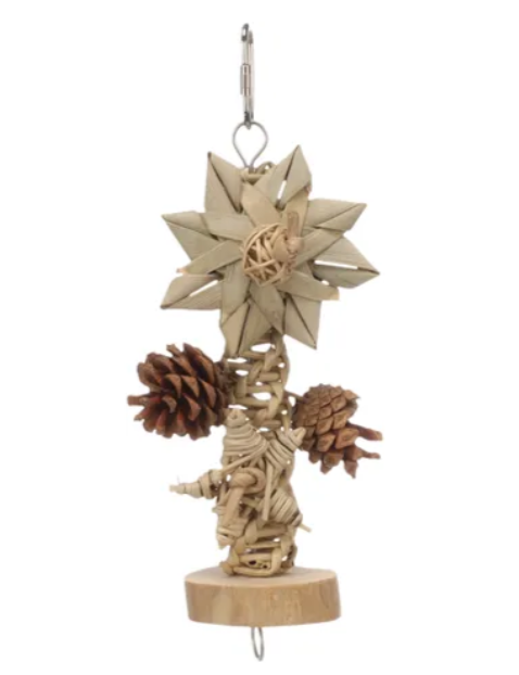 Parkietenspeelgoed Elin Kooihanger Bruin