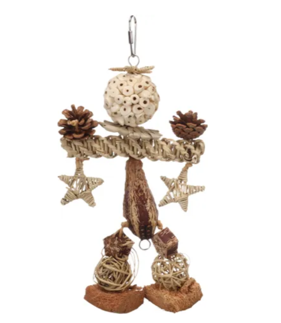 Parkietenspeelgoed Kiko Kooihanger Bruin