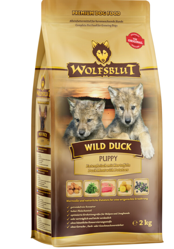 Wolfsblut duck puppy 2kg