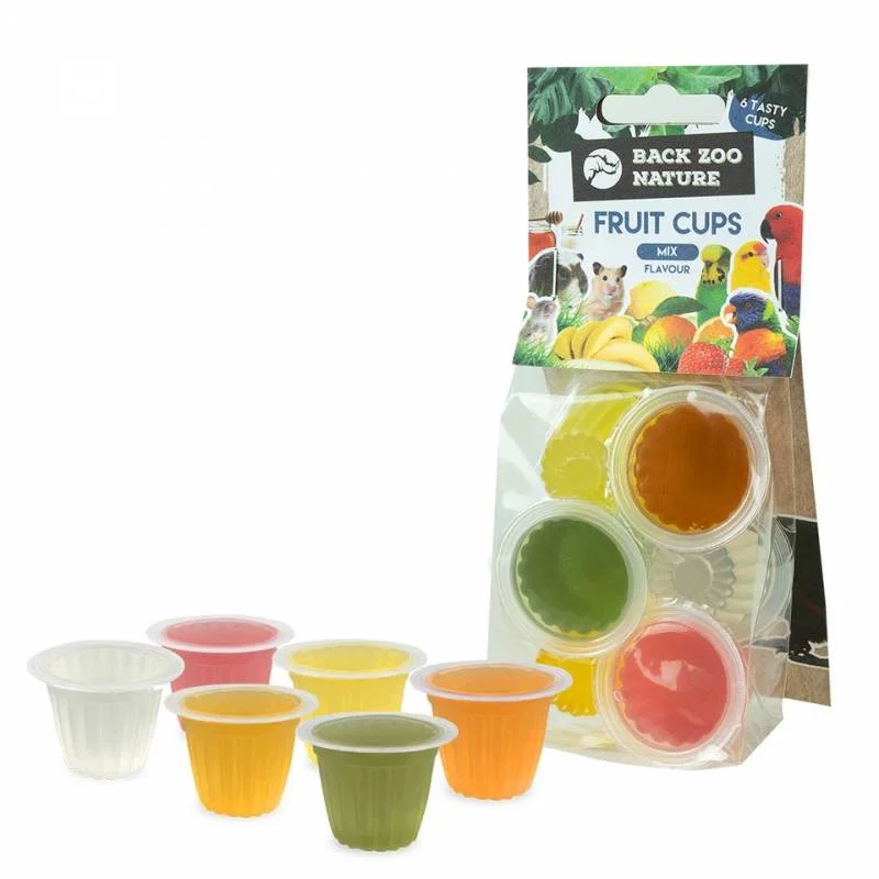 Back Zoo Nature Fruit Cups Mix Flavour