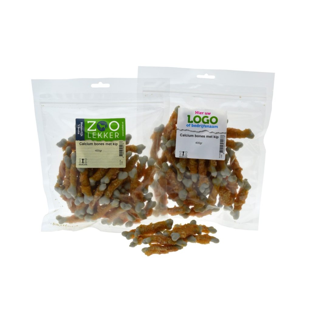 calcium bones met kip 400gr
