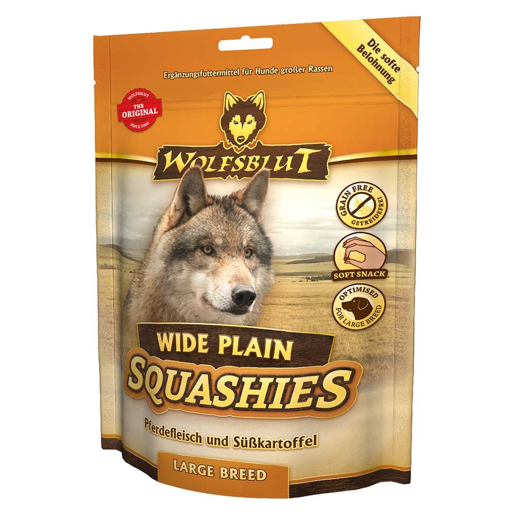 Squashies Wide Plain Large Breed 300 gram