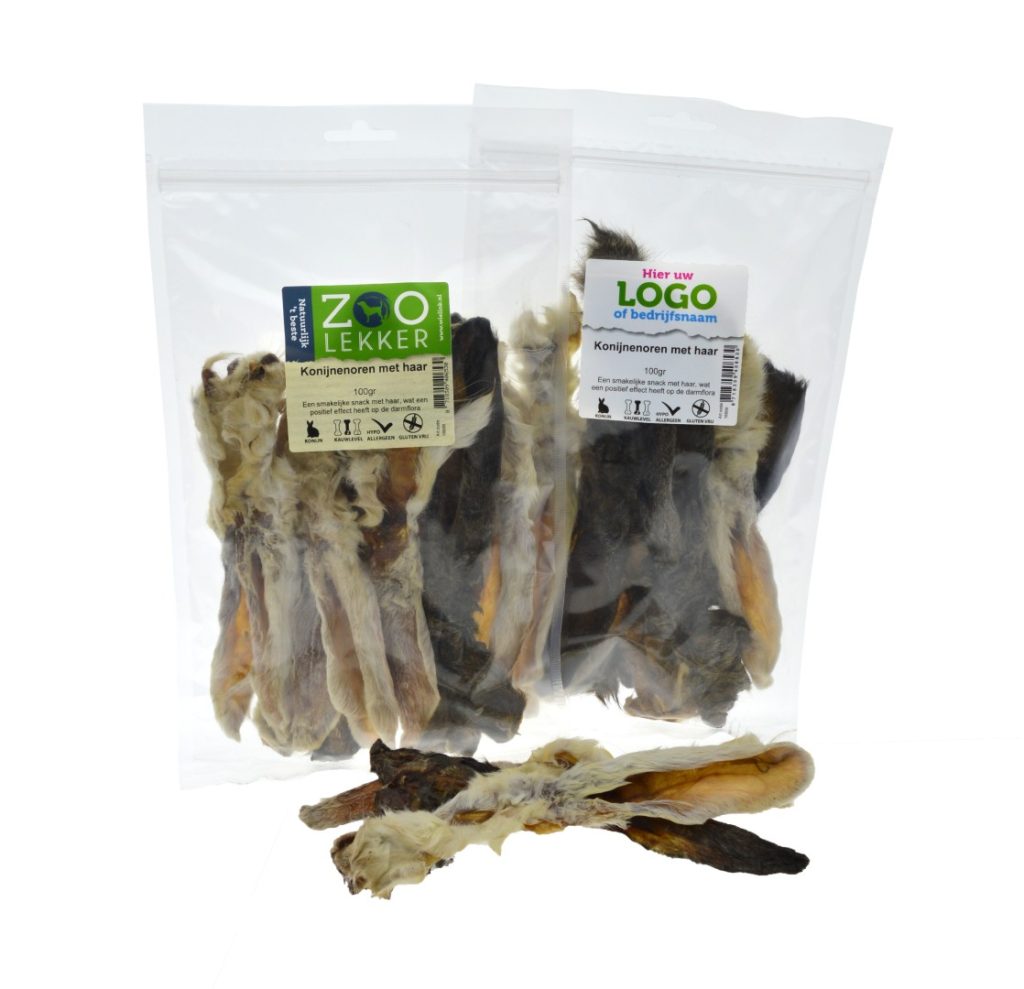 Konjijnenoren met haar 100gr