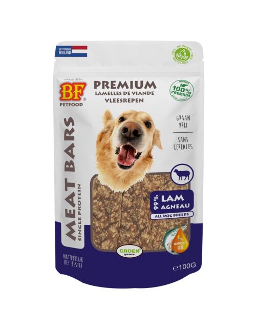 BF Meat Bars Lam 100g